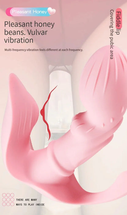 Adult sex products Women's remotely controllable masturbator Silicone penis false penis vibrator