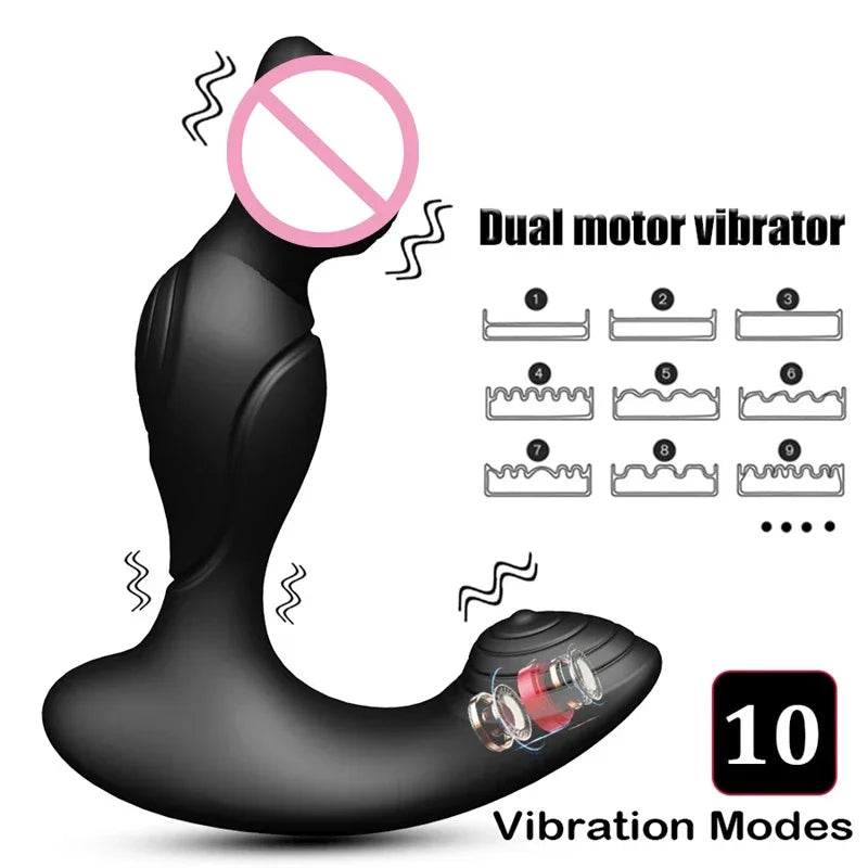 Silicone Ass Anal Plug Woman G-Spot Fox Tail With Plug Masturbors Sexy Vibrator For Women For Adults Men Fox Tail Squirt Toys