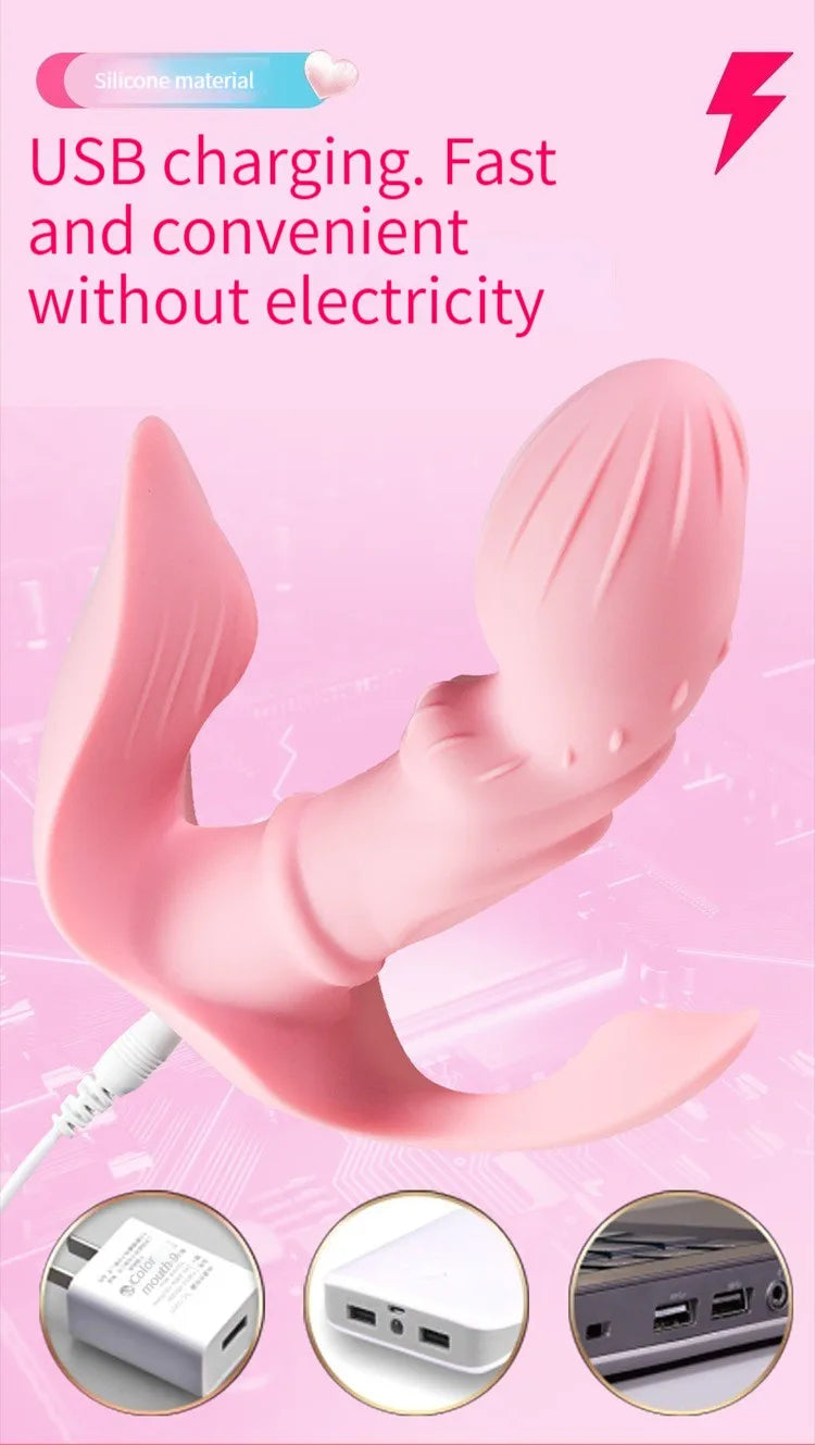 Adult sex products Women's remotely controllable masturbator Silicone penis false penis vibrator