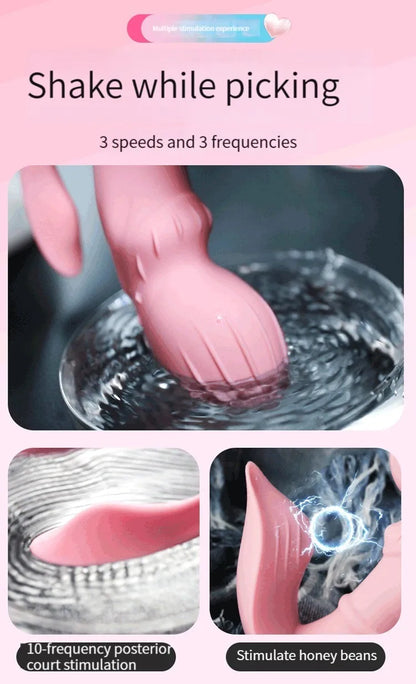 Adult sex products Women's remotely controllable masturbator Silicone penis false penis vibrator